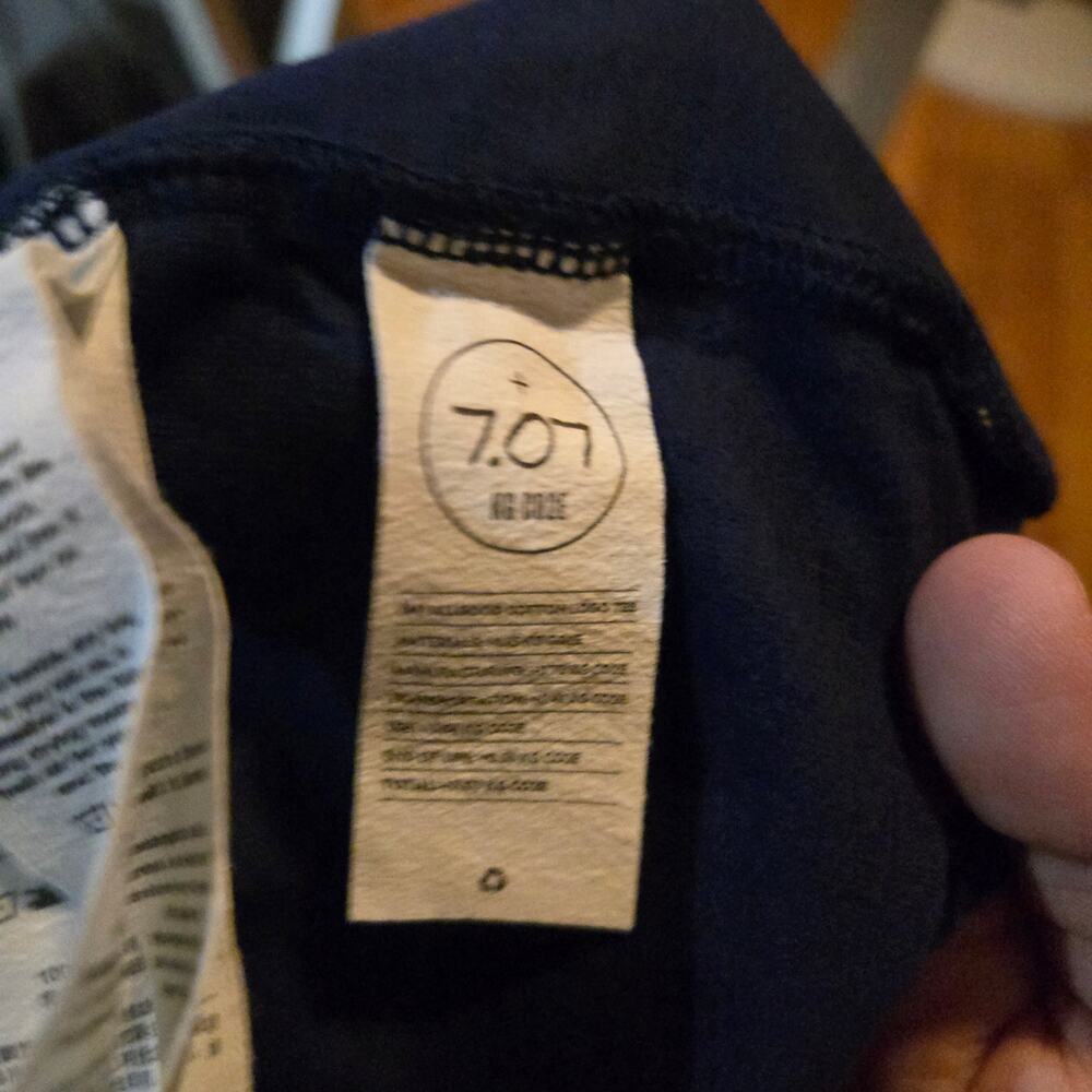 Allbirds Allgood Organic Cotton Logo T-Shirt Men’s Small Navy - Picture 6 of 8